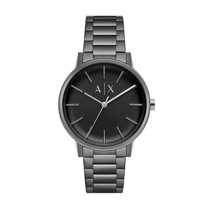 Armani Exchange Cayde Gunmetal Stainless Steel Men's Watch – The Watch ...