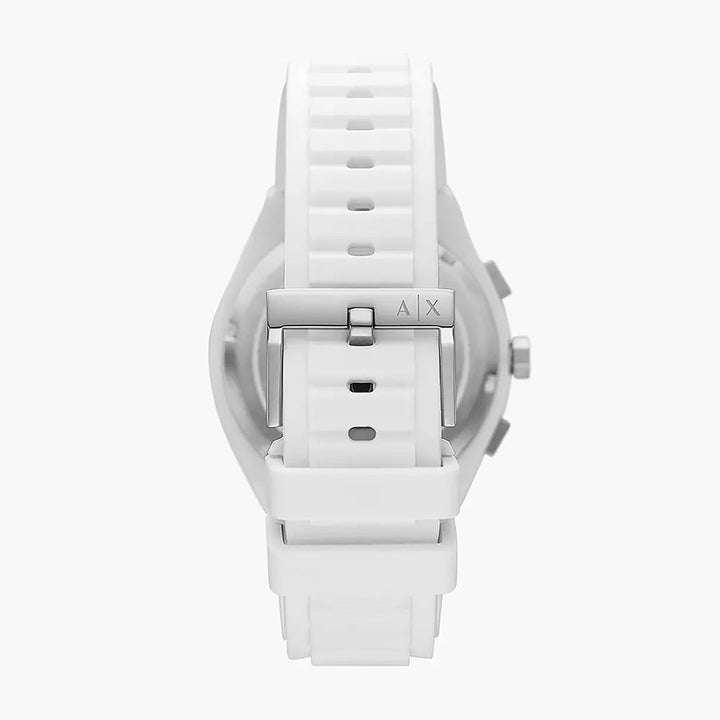 Armani Exchange Rafael White Nylon Men's Watch