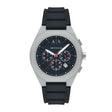 Armani Exchange Men's Sync Chronograph Gray Silicone Watch