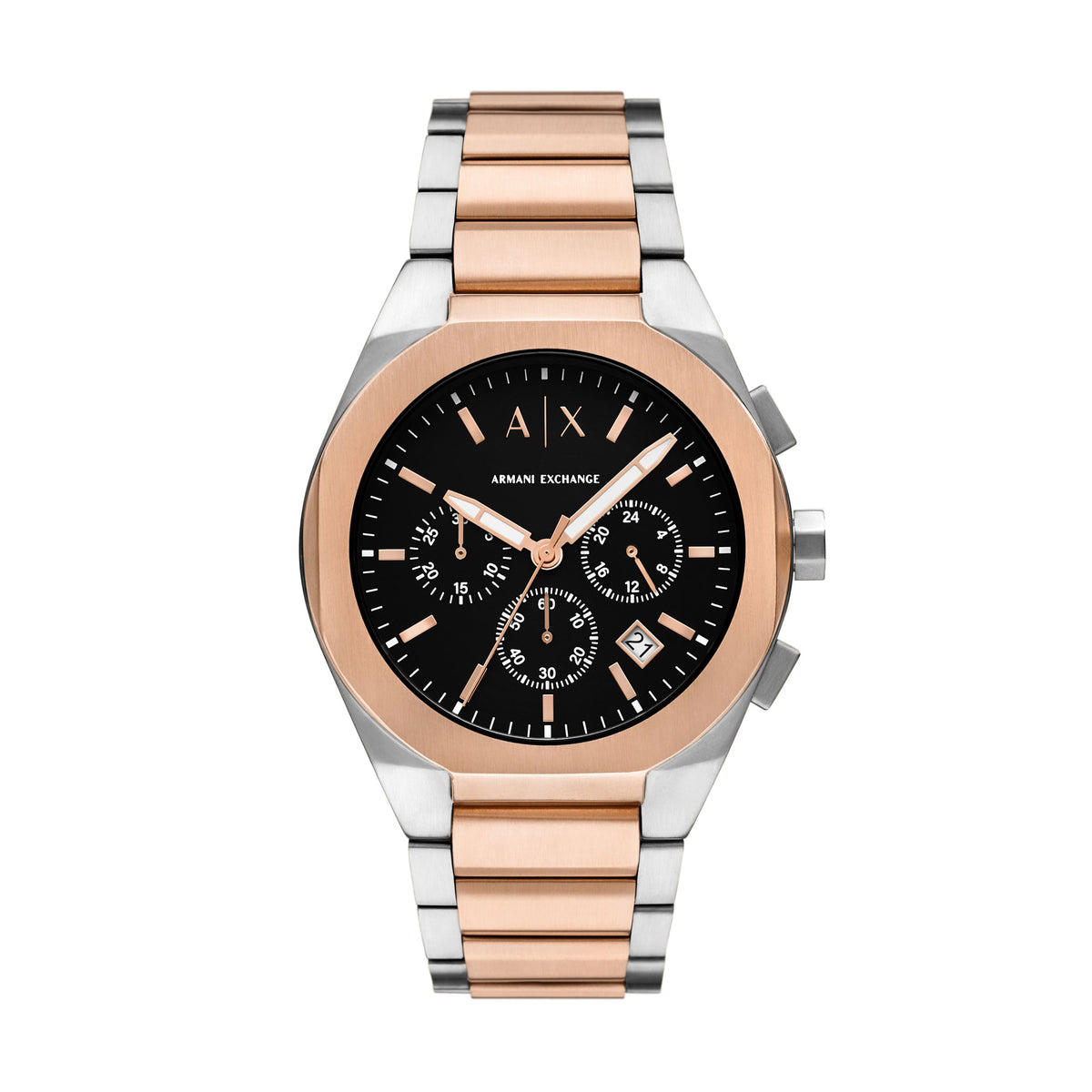 Armani Exchange 2-Tone Stainless Steel Men's Watch