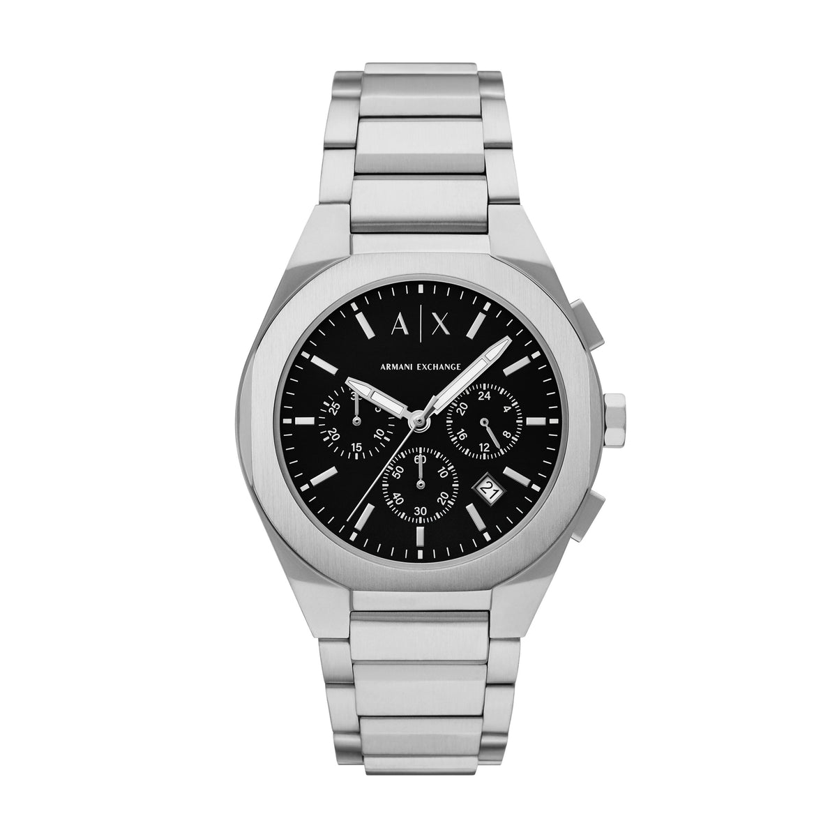 Armani Exchange Chronograph Silver Watch