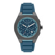Armani Exchange Men's Sync Chronograph Blue Silicone Watch