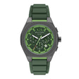 Armani Exchange Men's Sync Chronograph Green Silicone Watch