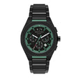 Armani Exchange Men's Sync Chronograph Black Stainless Steel Watch