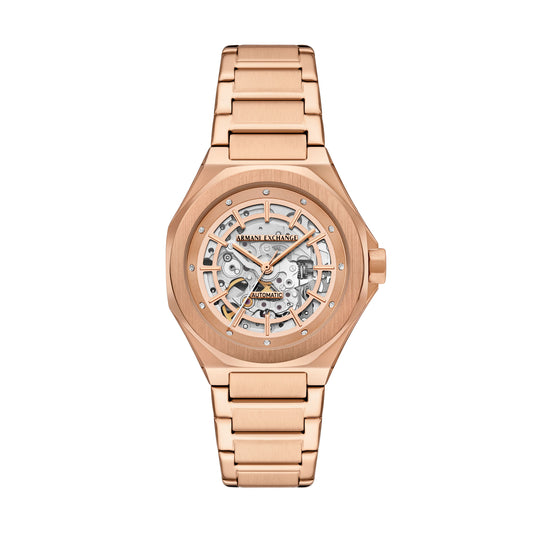 Armani Exchange Automatic Rosegold Watch
