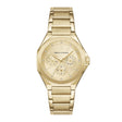 Armani Exchange Women's Multifunction Gold-Tone Stainless Steel Watch