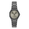 Armani Exchange Women's Three-Hand Gunmetal Stainless Steel Watch
