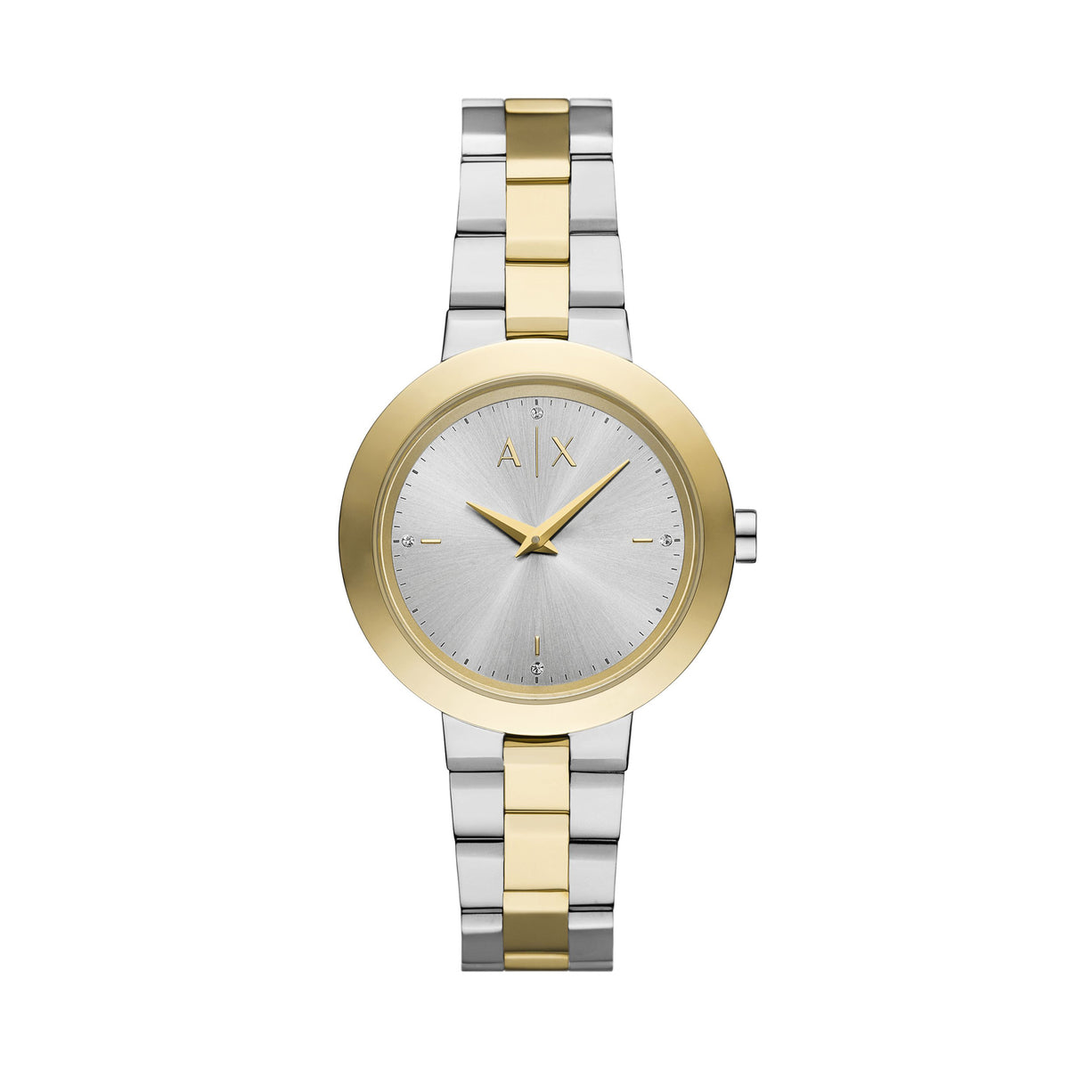 Armani Exchange Jackie 2-Tone Stainless Steel Women's Watch
