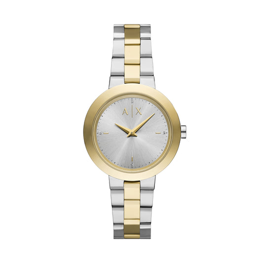 Armani Exchange Jackie 2-Tone Stainless Steel Women's Watch