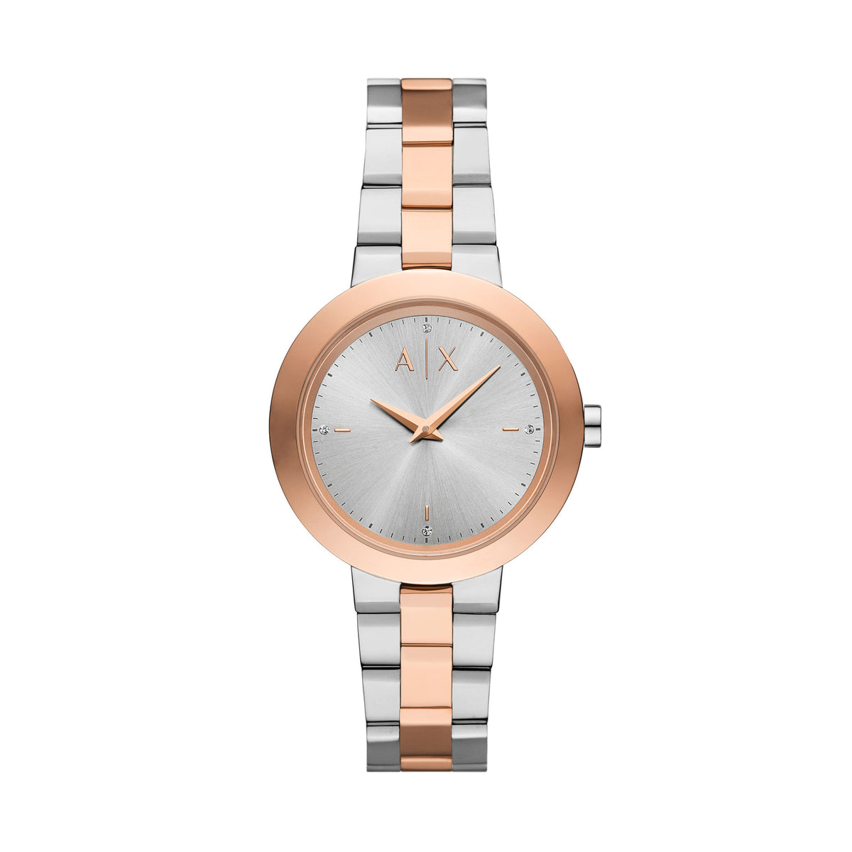 Armani Exchange Jackie 2-Tone Stainless Steel Women's Watch