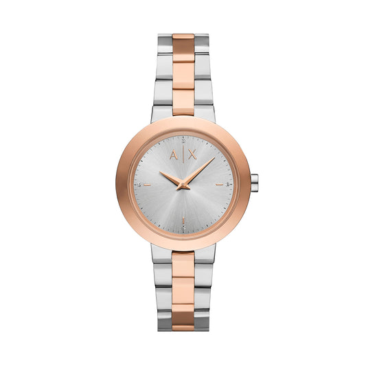 Armani Exchange Jackie 2-Tone Stainless Steel Women's Watch