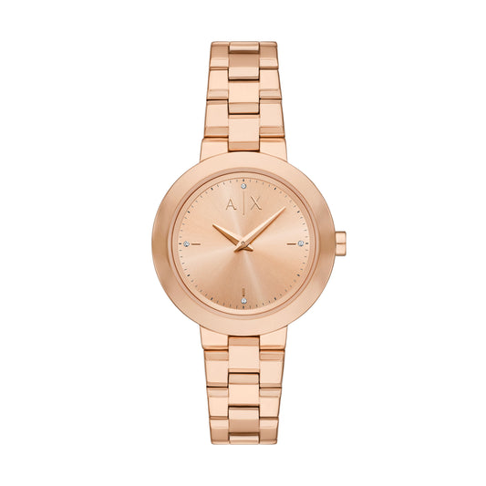 Armani Exchange Rosegold Watch