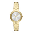Armani Exchange Women's Two-Hand Gold-Tone Stainless Steel Watch