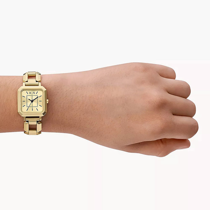 Armani Exchange Leila Gold Stainless Steel Women's Watch