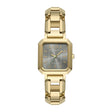 Armani Exchange Women's Three-Hand  Gold-Tone Stainless Steel Watch