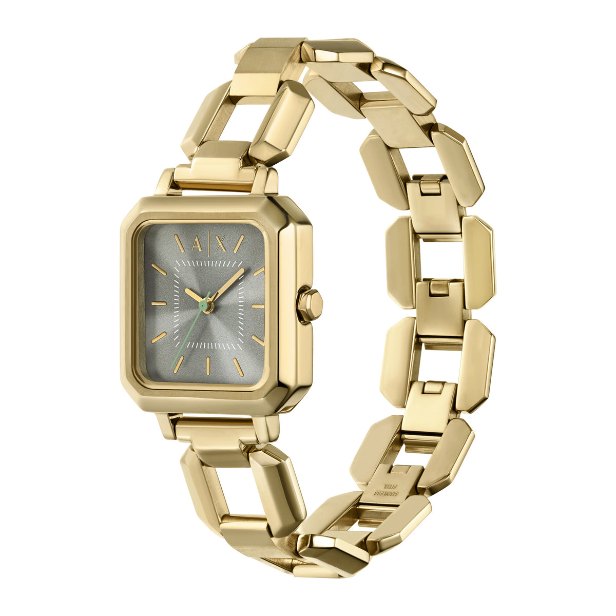 Armani Exchange Women's Three-Hand  Gold-Tone Stainless Steel Watch - AX5726