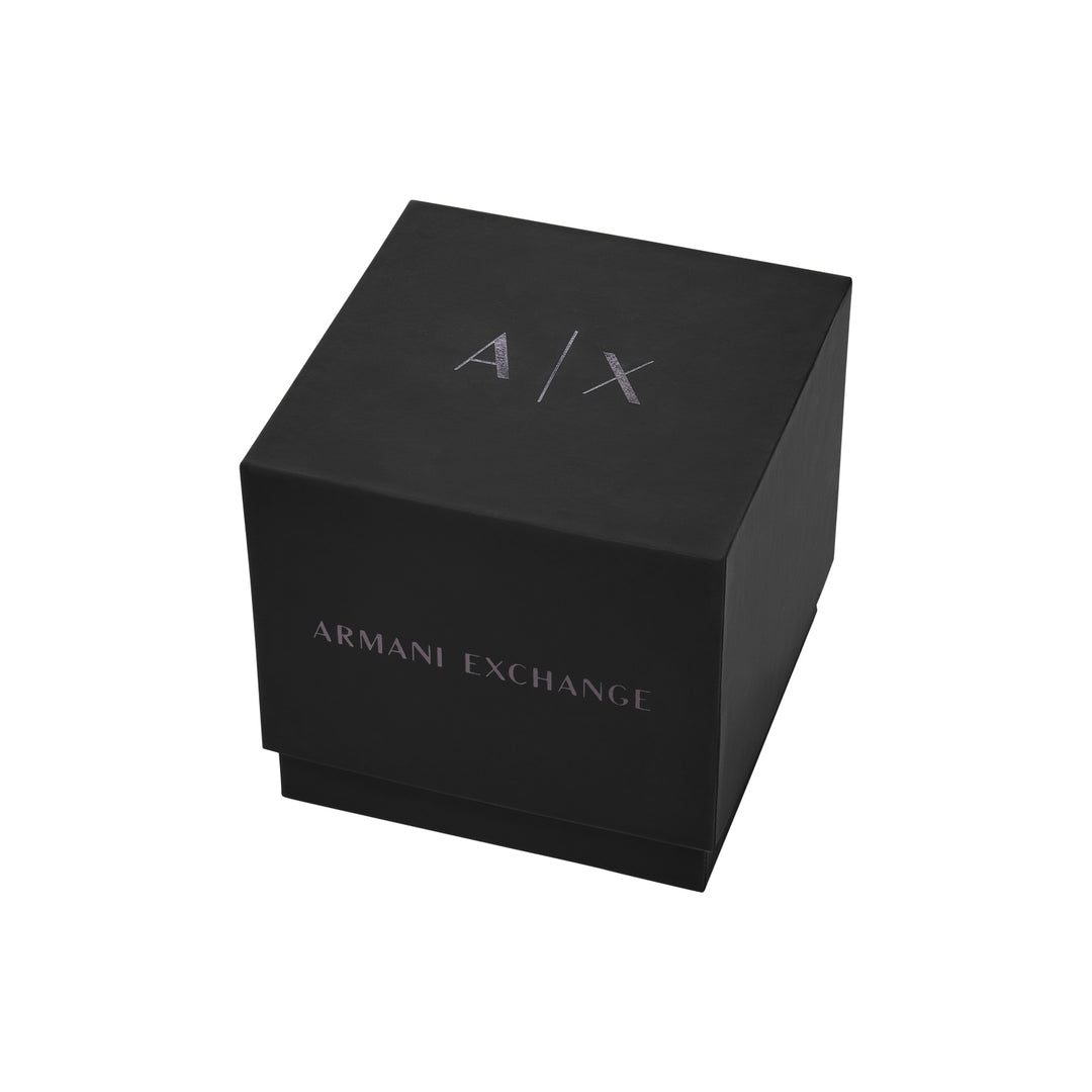 Armani Exchange Women's Three-Hand  Gold-Tone Stainless Steel Watch