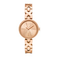 Armani Exchange Women's Two-Hand Rose Gold-Tone Stainless Steel Watch
