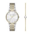 Armani Exchange Lola 2-Tone Stainless Steel Set Women's Watch