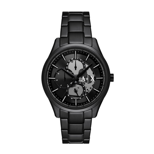 Armani Exchange Black Stainless Steel Men's Watch