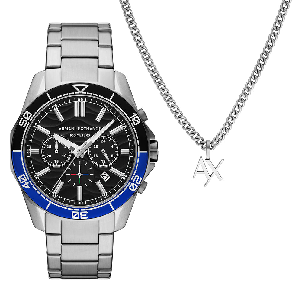 Armani Exchange Chronograph Stainless Steel Watch