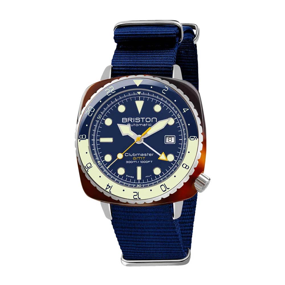 Briston Clubmaster Diver Pro GMT Acetate Men's Watch