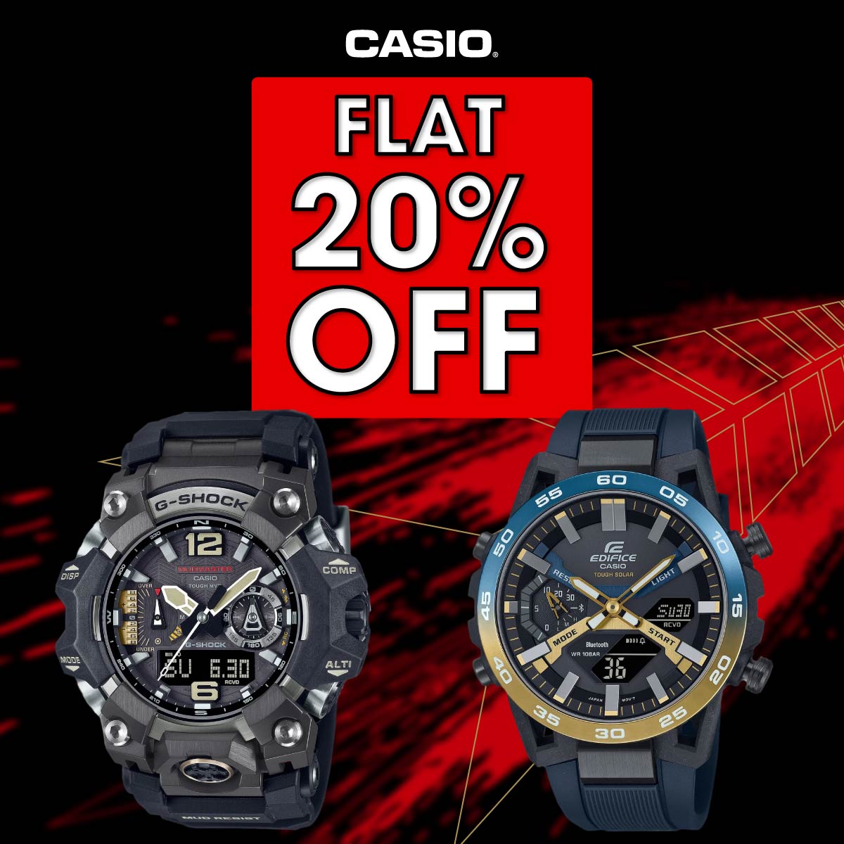 Casio G SHOCK collection The Watch House Tagged Gents