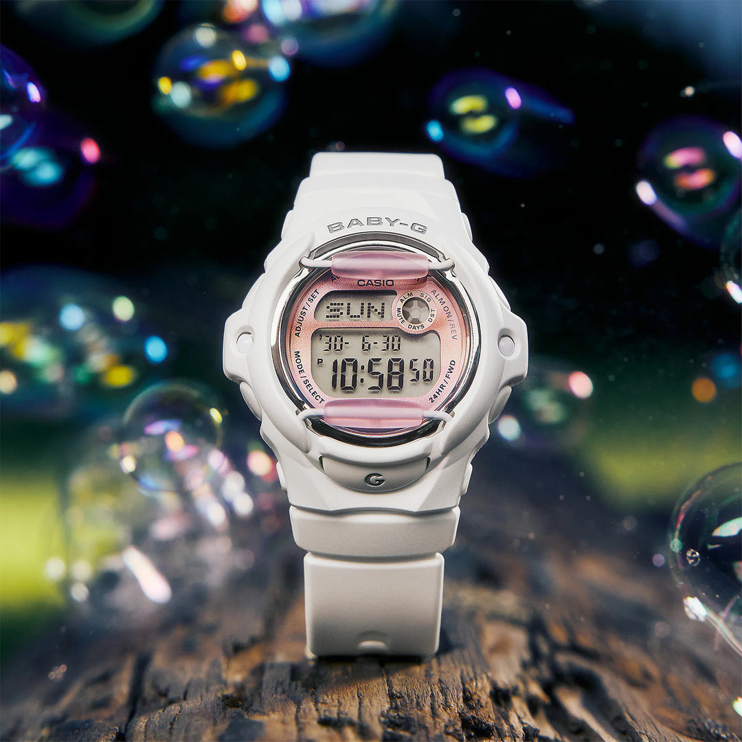 BABY-G Digital Glitter Black Women Watch BG-169GD-7DR
