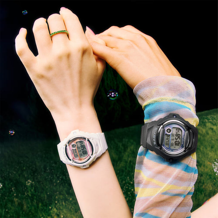 BABY-G Digital Glitter Black Women Watch BG-169GD-7DR