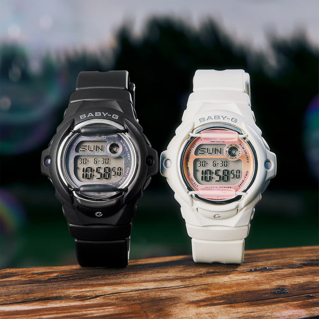BABY-G Digital Glitter Black Women Watch BG-169GD-7DR