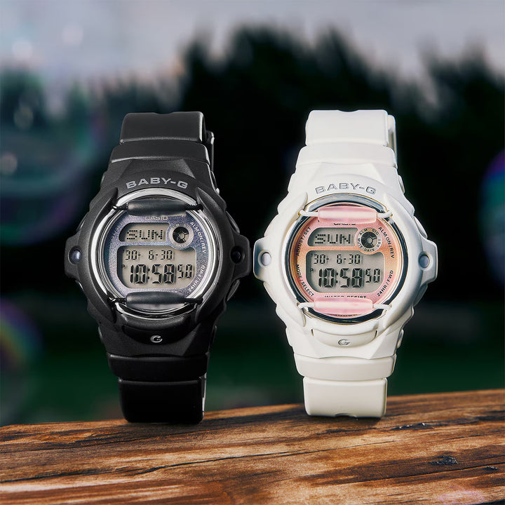 BABY-G Digital Glitter Black Women Watch BG-169GD-7DR