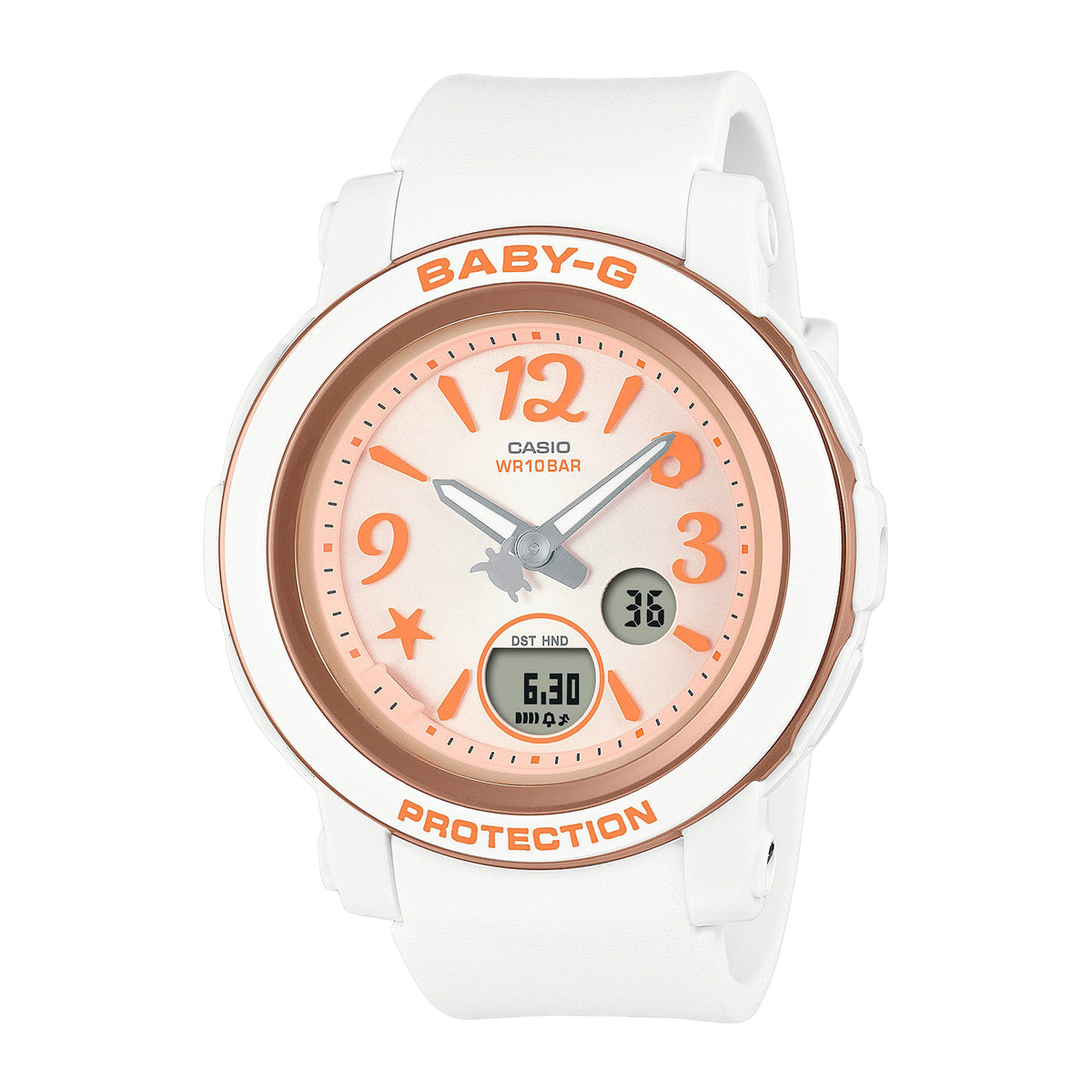 ساعة بيبي جي كاجوال نسائية BGA-290US-4ADR