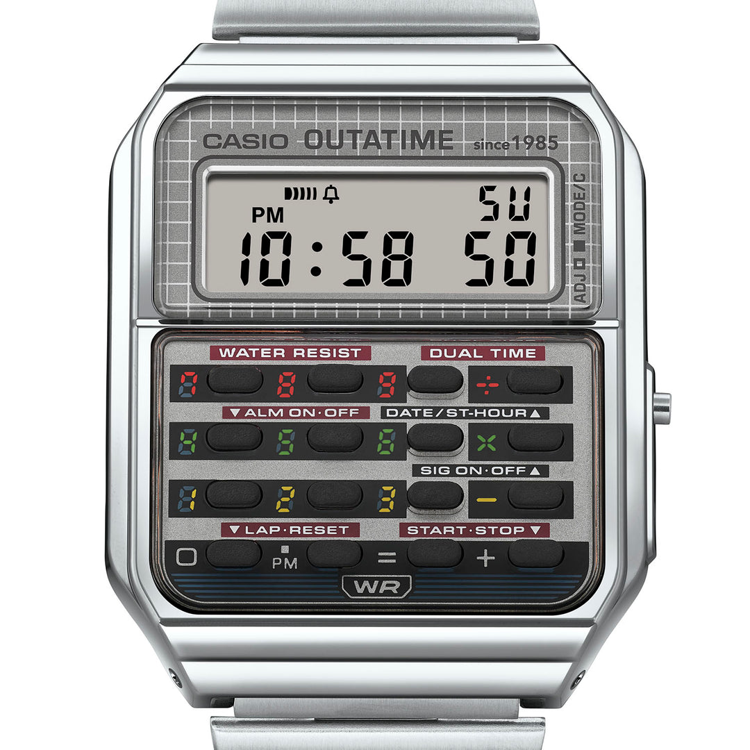 CASIO Back to the Future Collaboration Model CA-500WEBF-1ADR