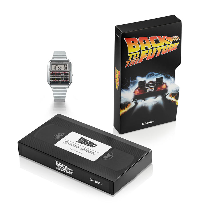 CASIO Back to the Future Collaboration Model CA-500WEBF-1ADR