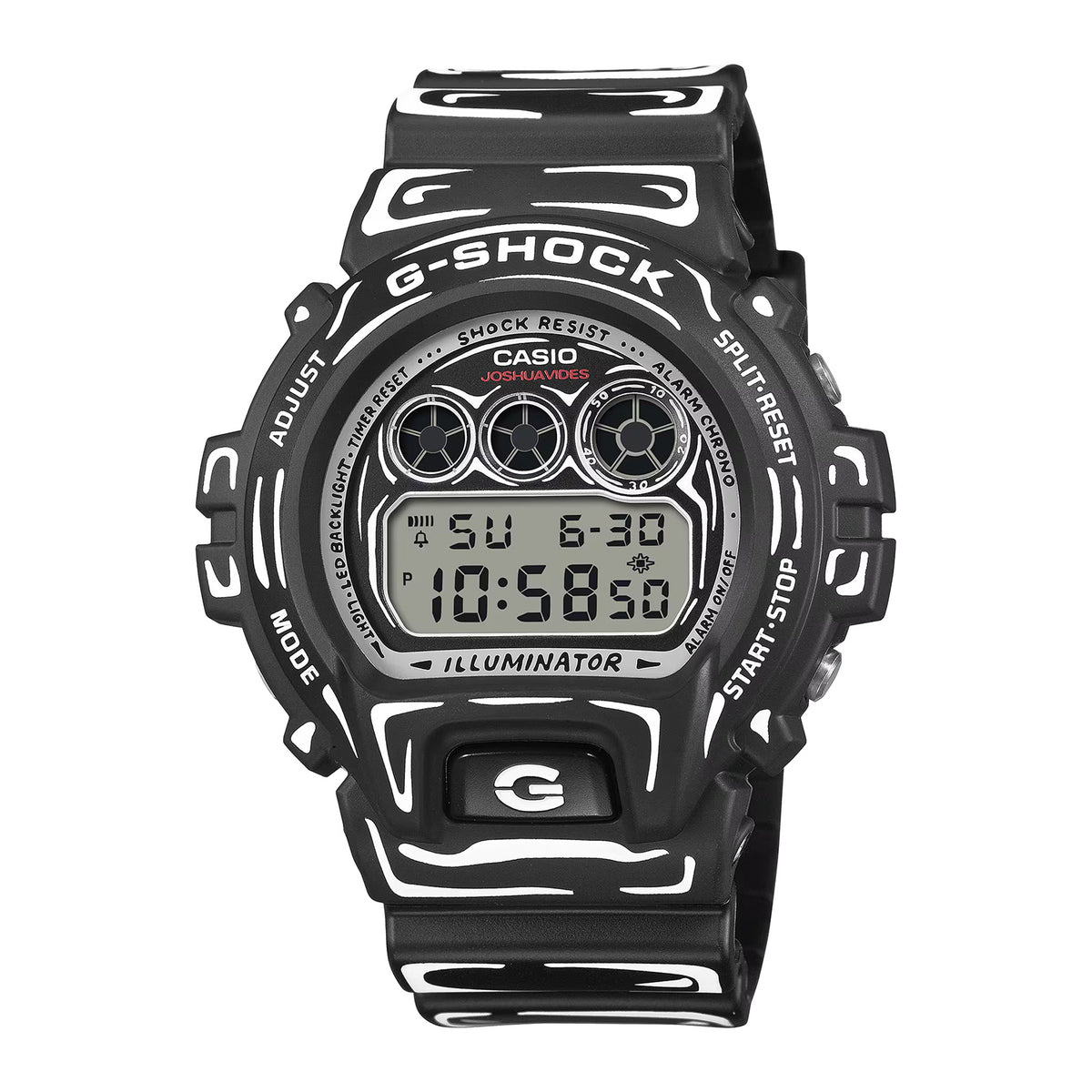 G-Shock Joshua Vides Collaboration model Men Digital Watch DW-6900JV-1DR