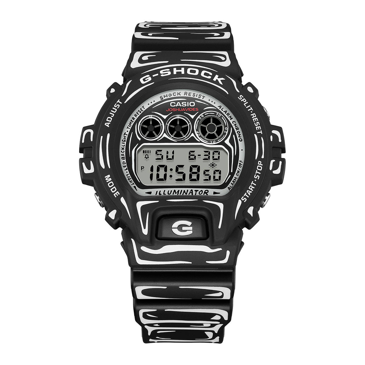 G-Shock Joshua Vides Collaboration model Men Digital Watch DW-6900JV-1DR