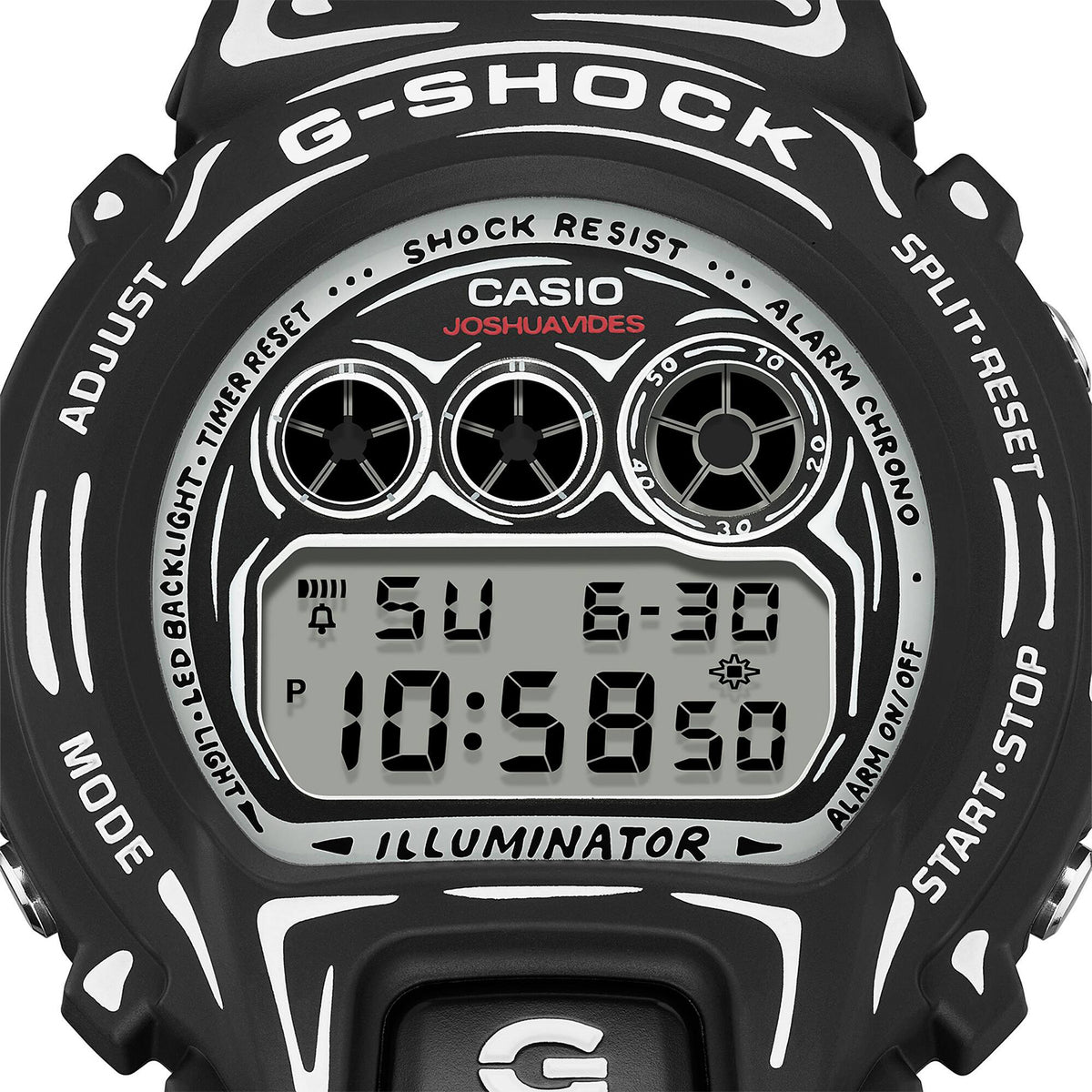 G-Shock Joshua Vides Collaboration model Men Digital Watch DW-6900JV-1DR