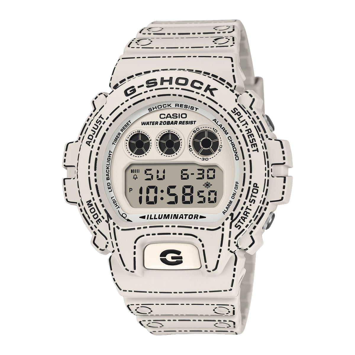 G-Shock Casual Digital Men Origami inspired Watch DW-6900RGM-5DR