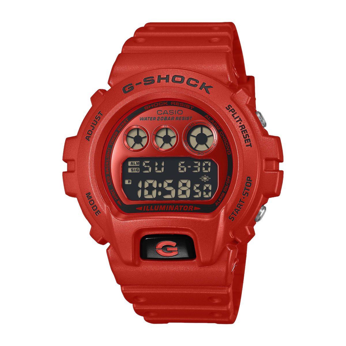 ساعة جي-شوك رقمية كاجوال للرجال DW-6900RRB-4DR