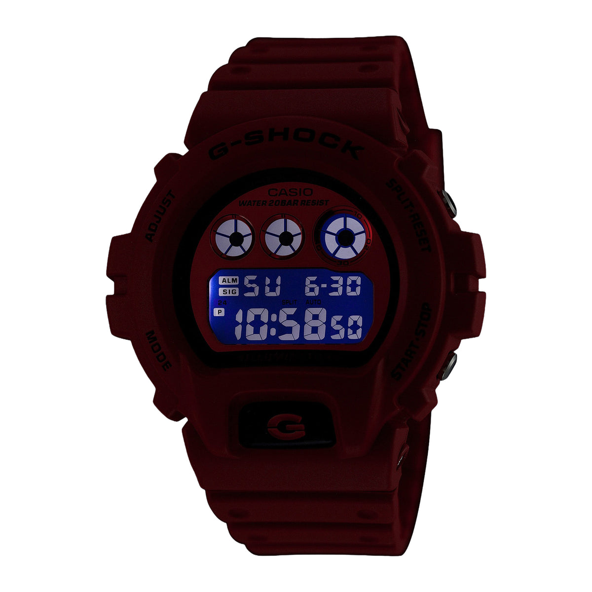ساعة جي-شوك رقمية كاجوال للرجال DW-6900RRB-4DR