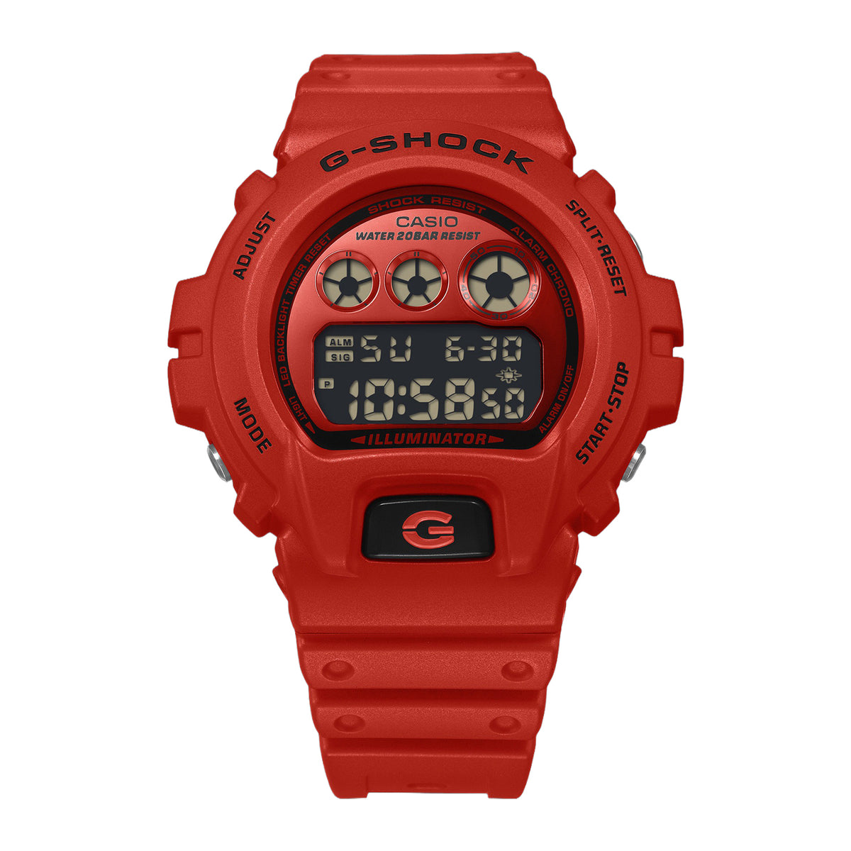 ساعة جي-شوك رقمية كاجوال للرجال DW-6900RRB-4DR