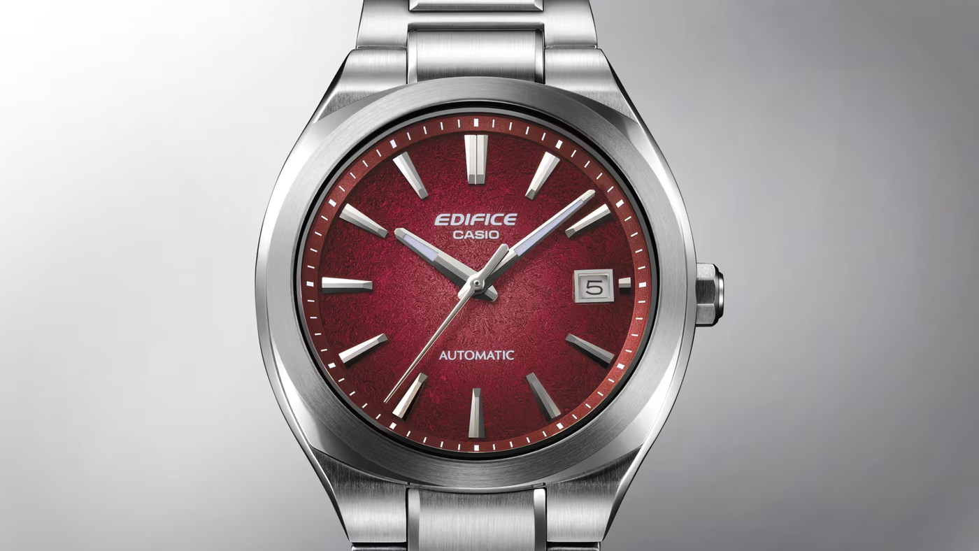 Casio EFK-200D-4A dial design