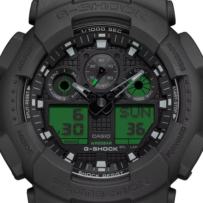 Casio G-Shock GA-100BEG-1ADR Analog Digital Watch