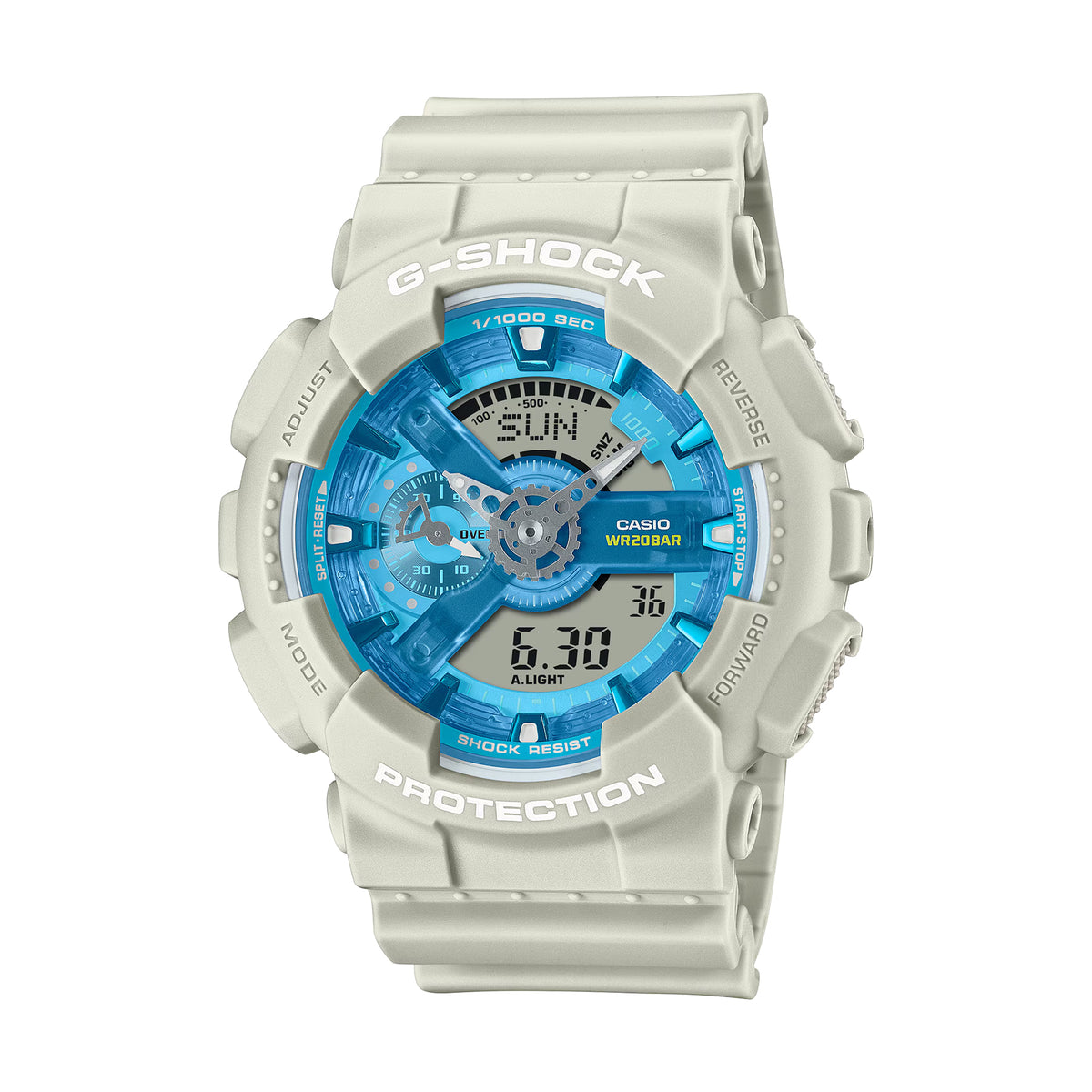 G-Shock Casual Mens Watch GA-100AS-5ADR - GA-110AS-5ADR