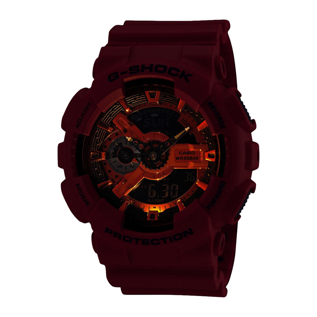 G-SHOCK Casual Digital Men Watch GA-110RRB-4ADR