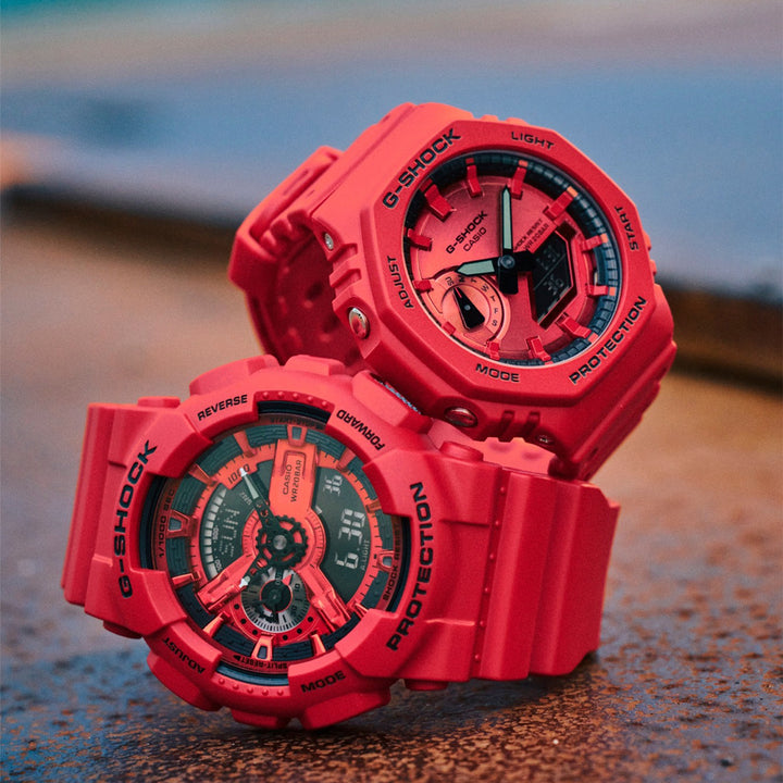 G-SHOCK Casual Digital Men Watch GA-110RRB-4ADR