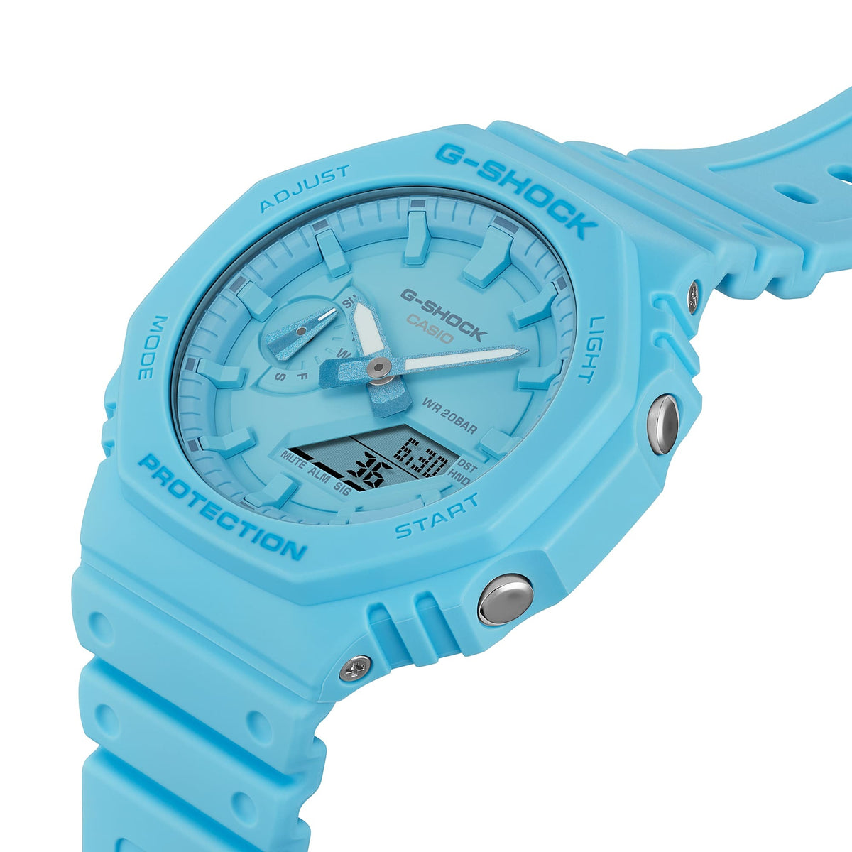 ساعة جي-شوك كاجوال للرجال GA-2100-2A2DR