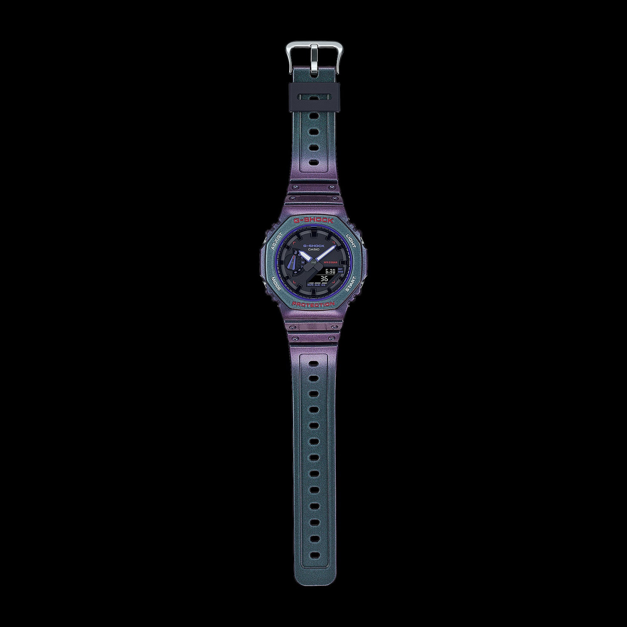 Shop G-Shock Casual Men's Watch GA-2100AH-6ADR - The Watch House UAE