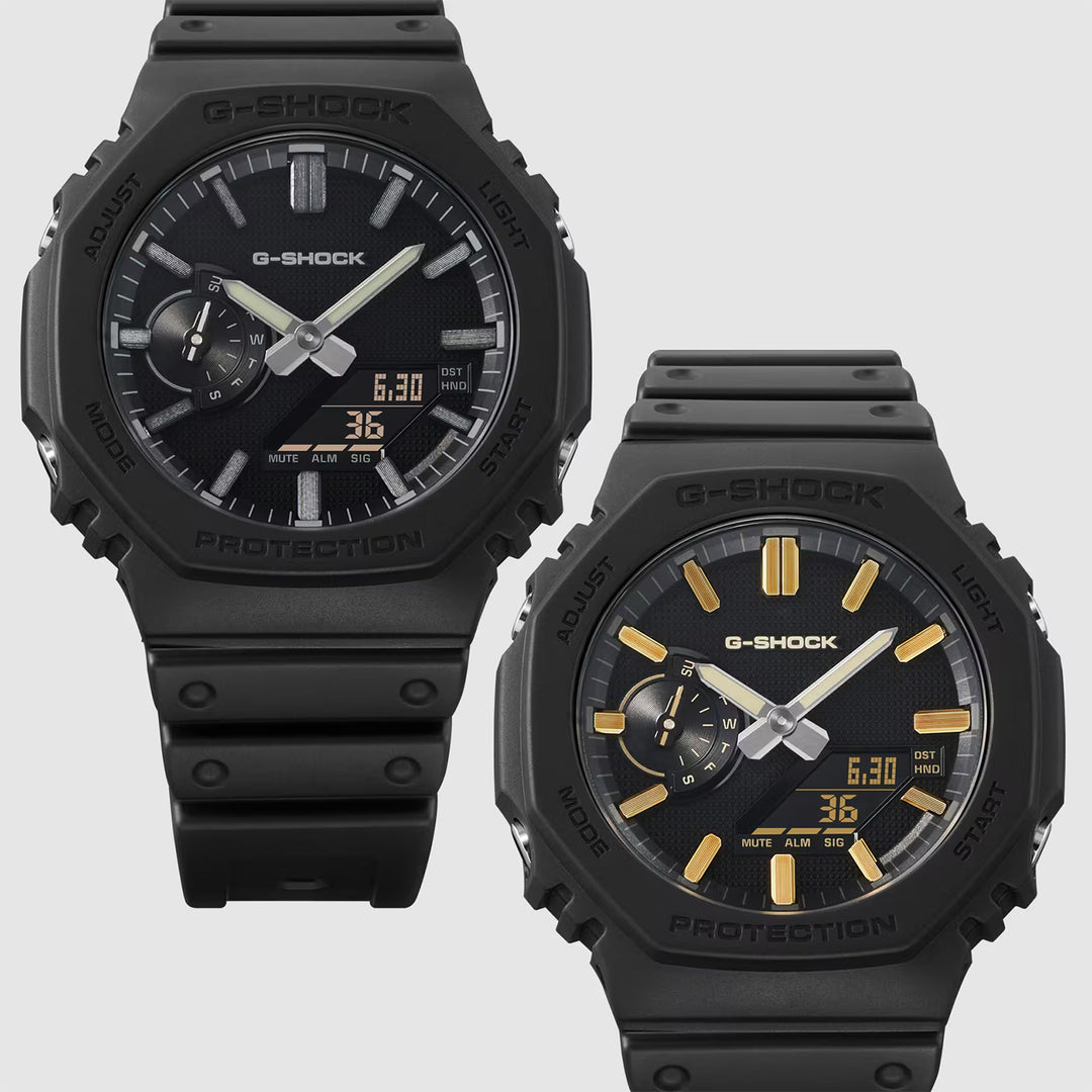 G-SHOCK Luxe Black Series Men Watch GA-2100LXB-1ADR