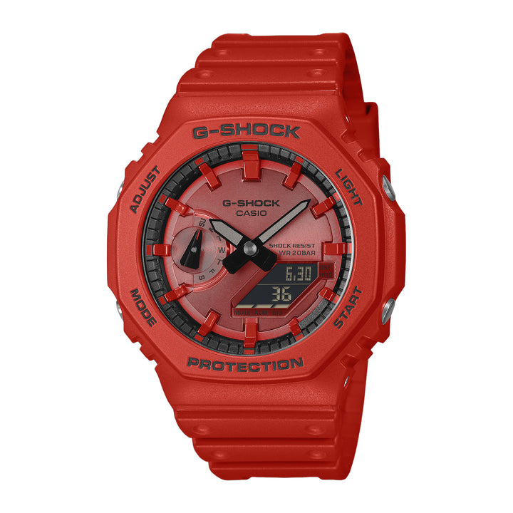 G-SHOCK Casual Digital Men Watch GA-2100RRB-4ADR